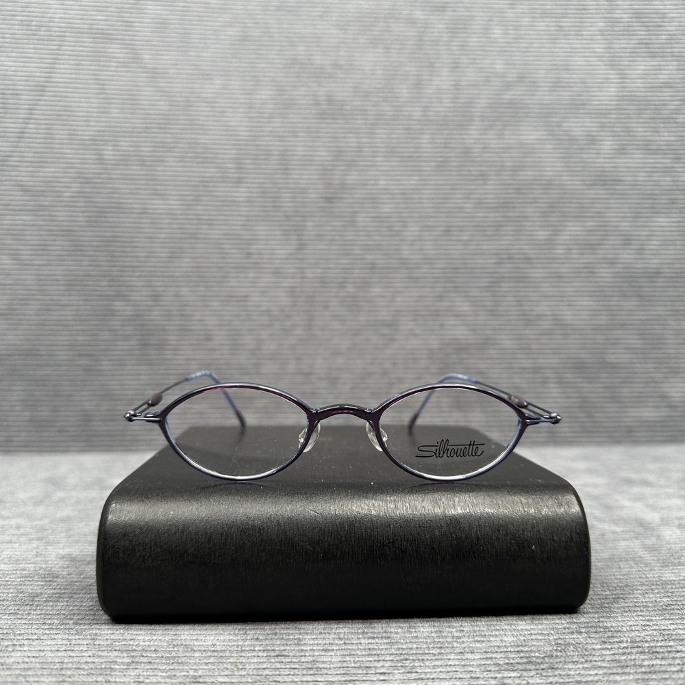 Silhouette SPX M 1948 Titan Y2K Eyeglasses Purple Blue Framesโ Austria 46-21-135